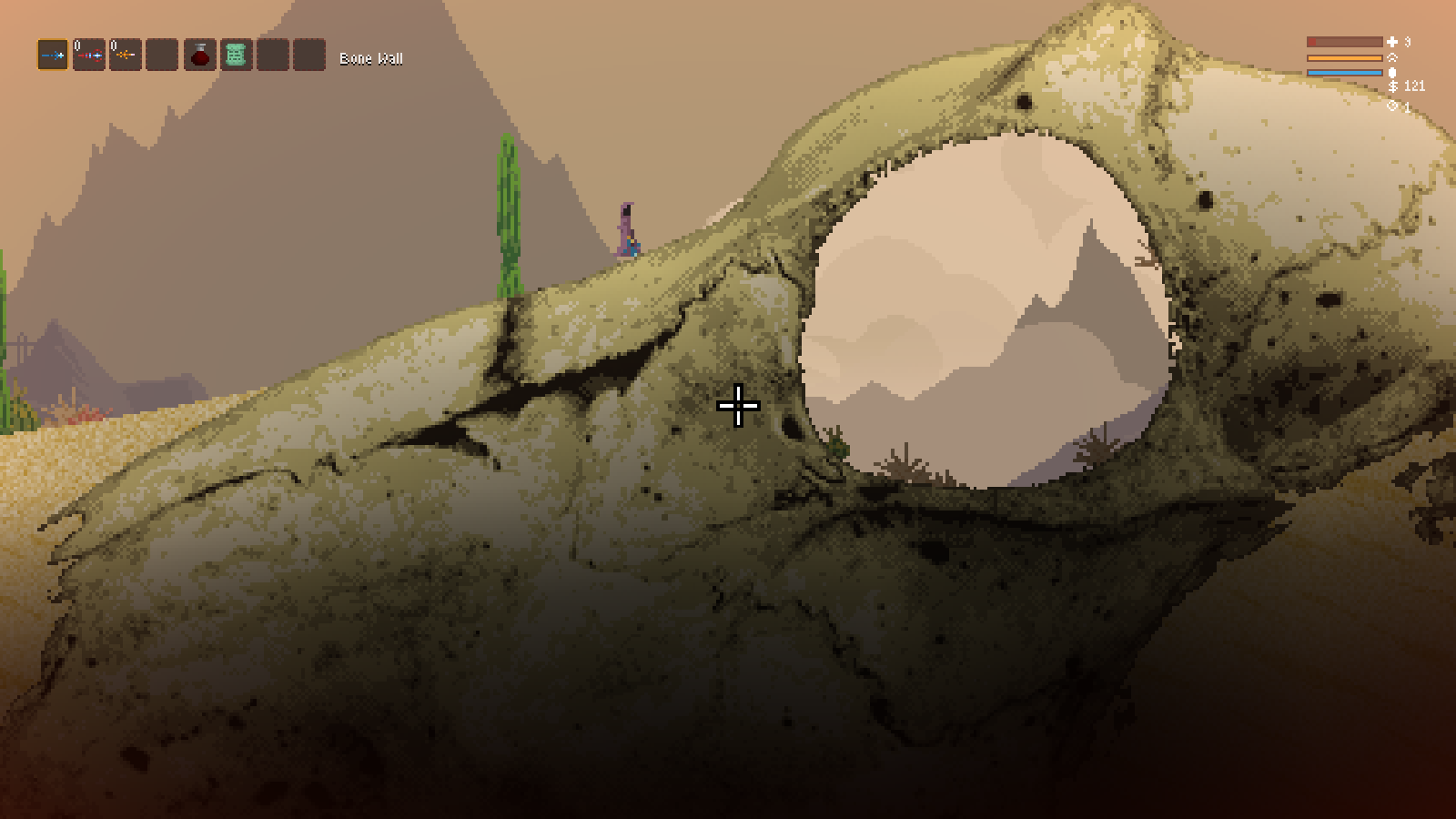 So, I went back leftward to the mines. Looking at this thing during the daytime, I realized it was a